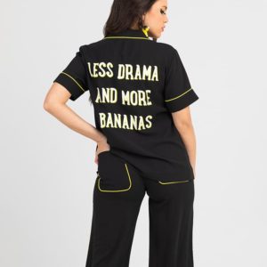 Camisa pijamera Less Drama de Lolina
