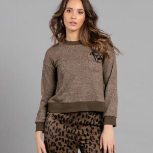 Sweater Montmartre color caramelo de Akinolaude