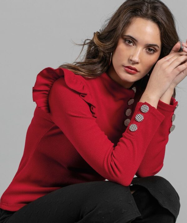 Sweater Charme vino de Akinolaude