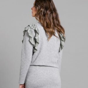 Sudadera Amour gris de Akinolaude