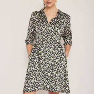 Vestido corto Golondrina verde de Smile