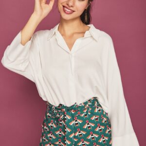 Camisa Ninfa en blanco de Smile