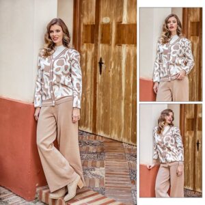 Conjunto de punto en beige Fabiola de Encandilata